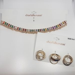 Charlotte Russe Rainbow Jewerly bundle